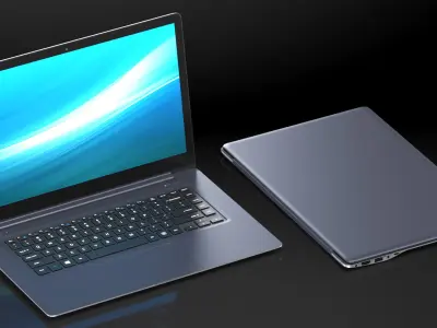 Generic Laptop 10 3D model
