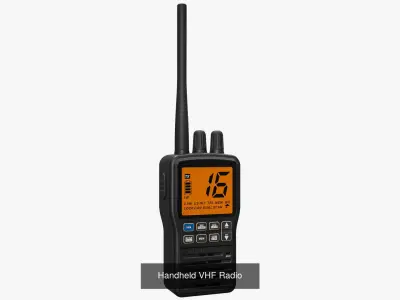 VHF Radios Collection 3D Model Pack