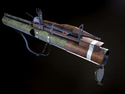 Rocket Launcher 3D model purchase