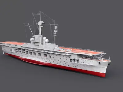 Flugzeugtrager A Graf Zeppelin 3D model