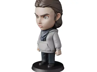 Eleven Stranger Things - Free Sample STL Free 3D print model