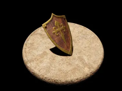 Shields Pack 3D model