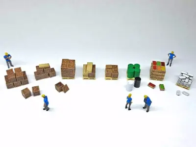 N Scale Freight Free 3D print model