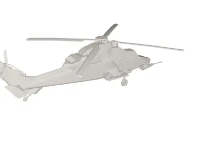 Military Helicopter concept Low-poly 3D model by vlad25 from CGTrader