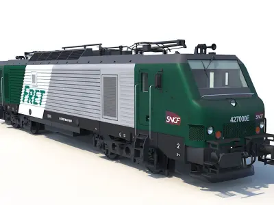 Alstom - BB27000 Low-poly 3D model
