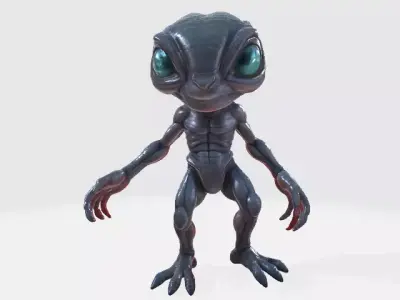 Alien 3D model 26