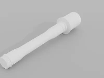 Stielhandgranate 24 Low-poly 3D model