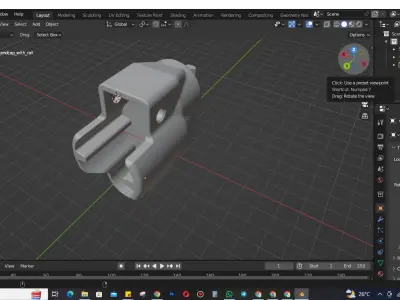 mechanical part model  3D print model
