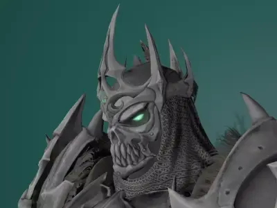 dark warrior 3D model