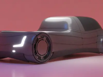 Future Car 28 3D model