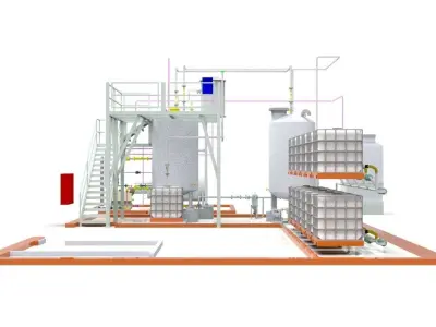 The 3D modeling and design of biodeisel drilling fluid 3D model