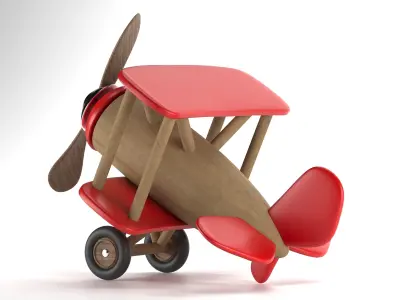 baby airplane 3D model