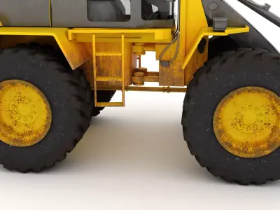 Loader with Operator 3D model