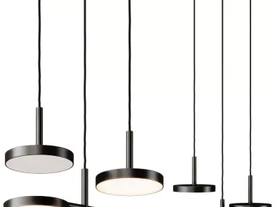 Rafaela Mono and Duo pendant lamp by Robin 3D model