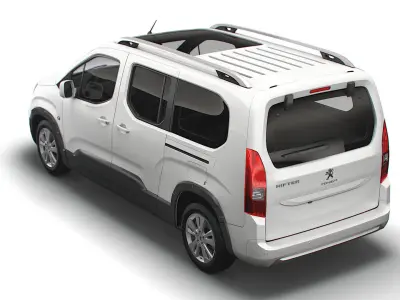 Peugeot Rifter XL 2022 3D model