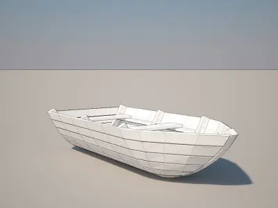 Small Boat 3D model