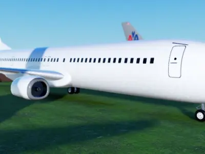 Boeing 737-900 3D model