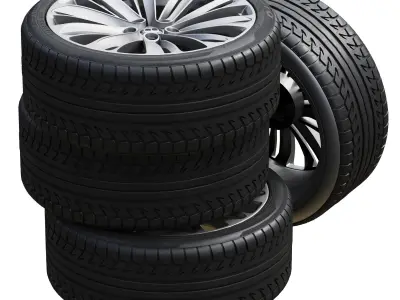 Bentley wheels 3D model