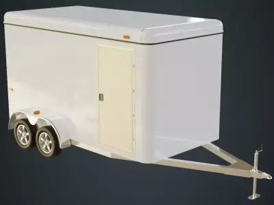 Cargo Trailer 1 3D model
