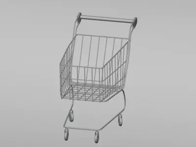 Cart shop 3D model