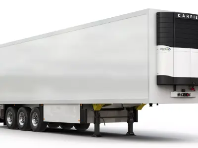 Renault Magnum Legend With Semi-trailer 3D model