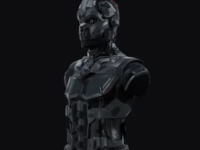 Robot 3D model 68