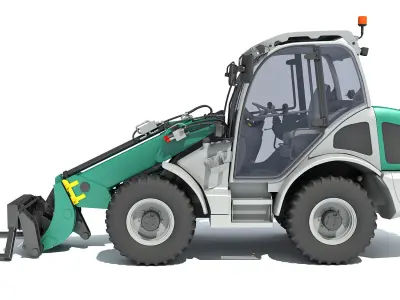 Wheel Loader 3D model