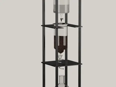 Cold Brew Coffee Tower 3D model