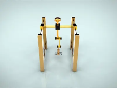 Gantry Robot 3D model purchase
