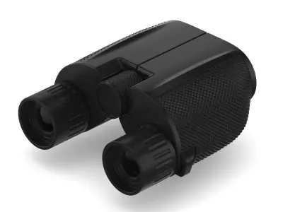 10x25mm Binocular 3D model