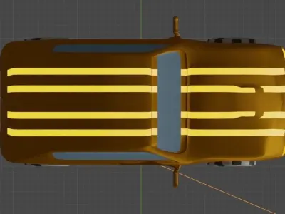 Sport car Free 3D model by Rasso1