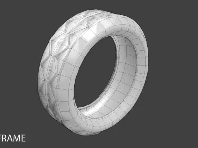 Tyre 4 3D model