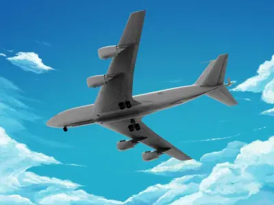 Boeing KC-135 Stratotanker 3D model get