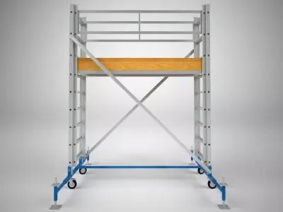 Scaffold tower 13 3D model