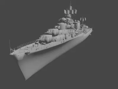 Udaloy 1940 3D print model