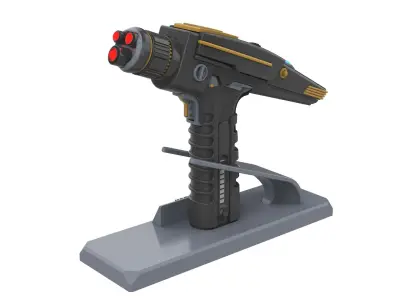 Discovery Phaser - Star Trek - Commercial - Printable - STL 3D print model