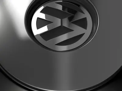 VW Beetle Classic rim 3D model