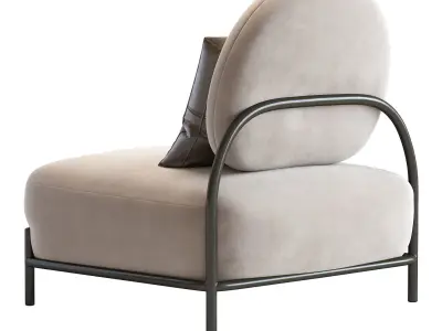 Armchair Pawai 3D model