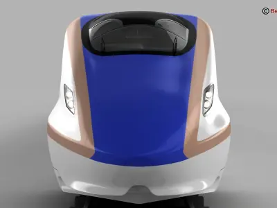 Shinkansen E7 3D model