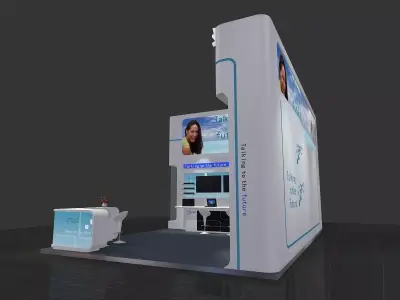Exhibition - Area - 6X9-3DMAX2009-040 3D model