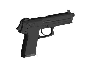 HK Mark 23 pistol  3D model