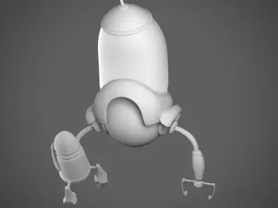 Little Robot 3D model get