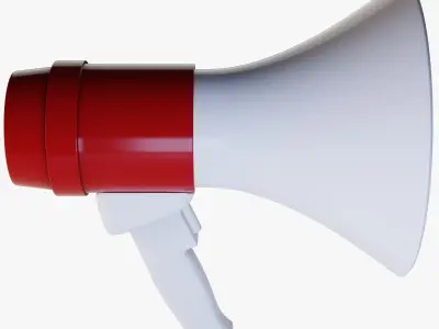 Megaphone 3D model buy