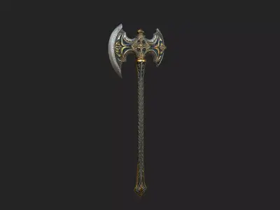 axe 3D Model 007 Low-poly 3D model