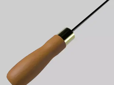 Scratch Awl Low-poly 3D model