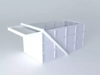 Coal Truck Bed Free 3D model