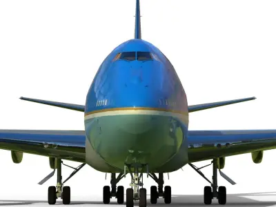 Air Force One Boeing VC-25 3D model