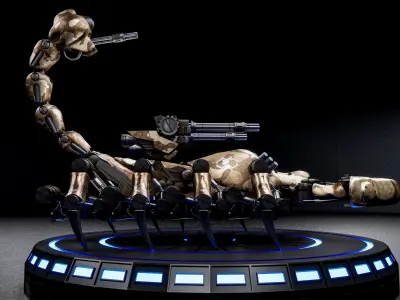 Bionic Scorpion 3D model