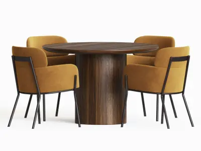 Dining Set 72 3D model