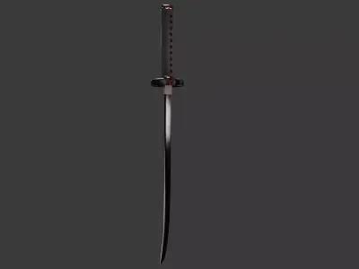 Samurai Katana 3D model